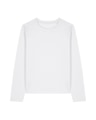 Dames T-shirt Stanley Stella Muser Long Sleeve Wit